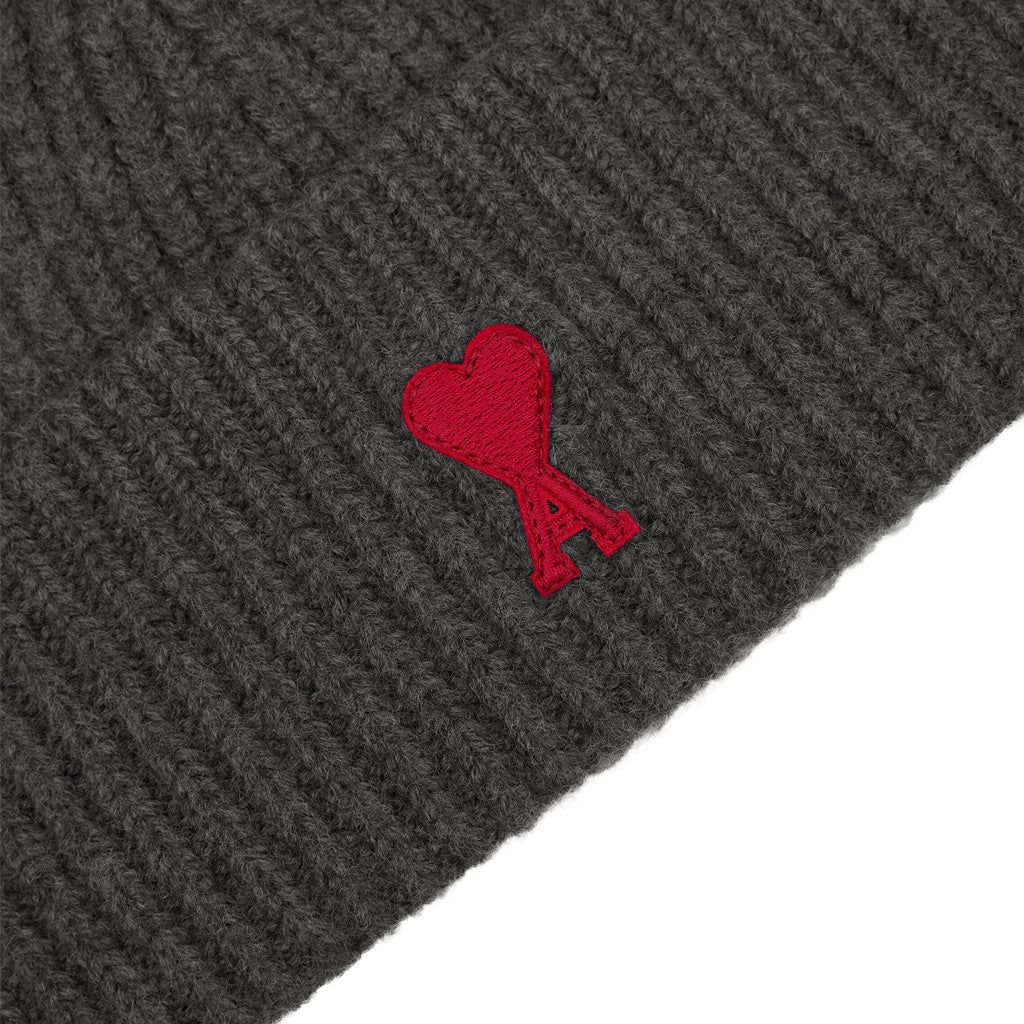 [Ami Paris] Quota Red Ami De Coeur BeanieCaps & HatsAmi ParisDPUS Designer OutletBFUHA116.018-0843666598459094Heather Ash Grey[Ami Paris] Quota Red Ami De Coeur Beanie