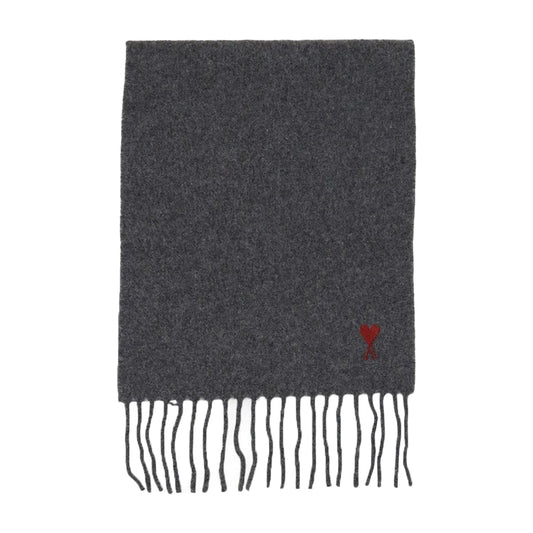[Ami Paris] Quota Wool Scarf Red Ami De Coeur EmbroideryScarfAmi ParisDPUS Designer OutletUSF705.AW0047-A1893667549021117Charcoal Grey[Ami Paris] Quota Wool Scarf Red Ami De Coeur Embroidery