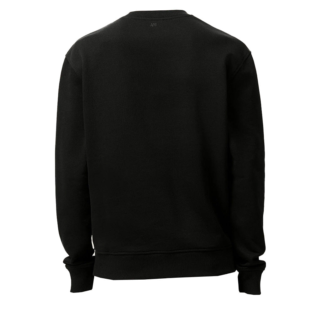 [Ami Paris] Red Heart Cotton Crewneck SweatshirtSweatshirtsAmi ParisDPUS Designer Outlet3666598459476BlackXS[Ami Paris] Red Heart Cotton Crewneck Sweatshirt