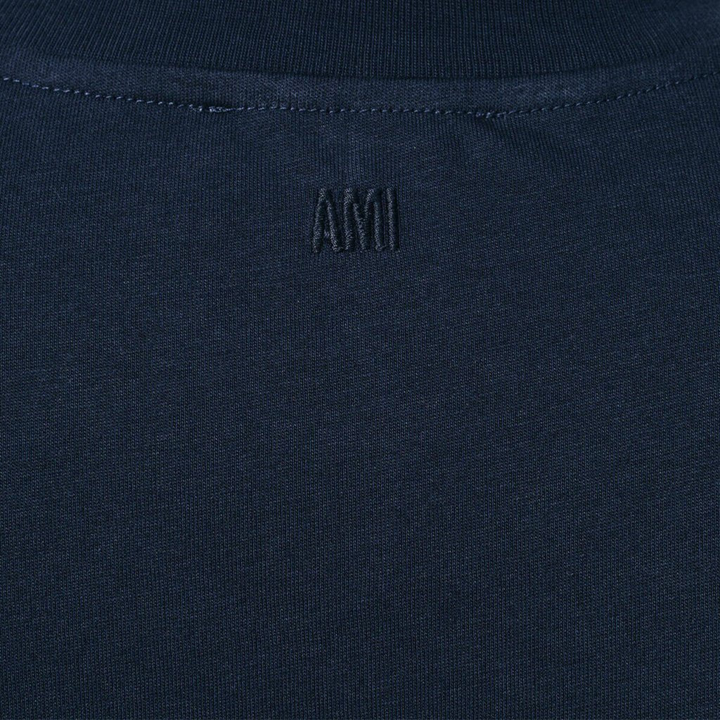 [Ami Paris] Red Heart Organic Cotton Classic Fit T-ShirtT-ShirtAmi ParisDPUS Designer Outlet3666598460823Midnight BlueXS[Ami Paris] Red Heart Organic Cotton Classic Fit T-Shirt