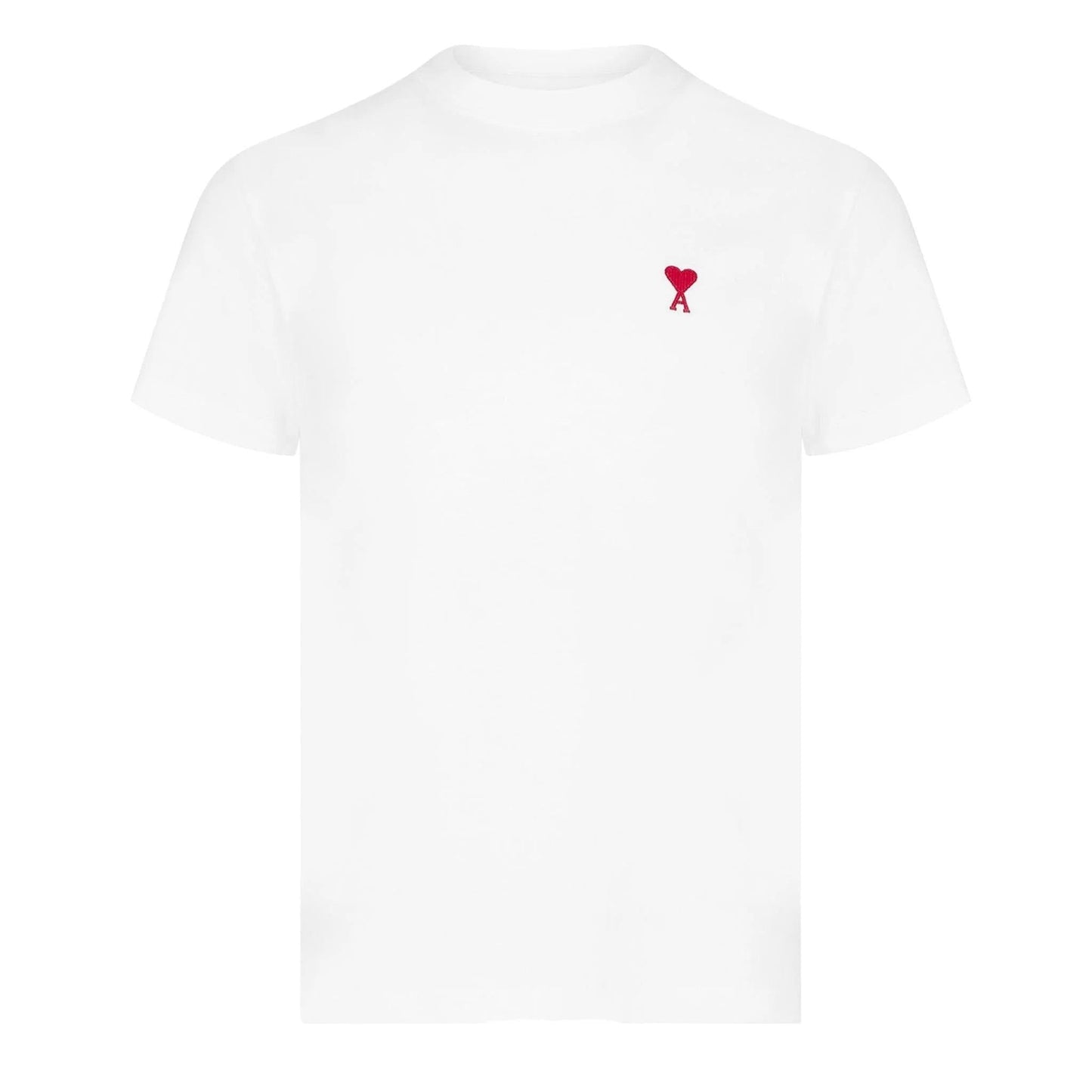 [Ami Paris] Red Heart Organic Cotton Classic Fit T-ShirtT-ShirtsAmi ParisDPUS Designer Outlet1520139293943666598460731WhiteXS[Ami Paris] Red Heart Organic Cotton Classic Fit T-Shirt