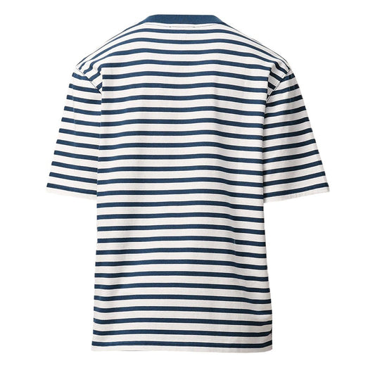 [Ami Paris] Short Sleeves Boxy Fit Mariniere T-Shirt With Ami De Coeur PatchT-ShirtsAmi ParisDPUS Designer Outlet3666598742677Creamy White/InkXS[Ami Paris] Short Sleeves Boxy Fit Mariniere T-Shirt With Ami De Coeur Patch