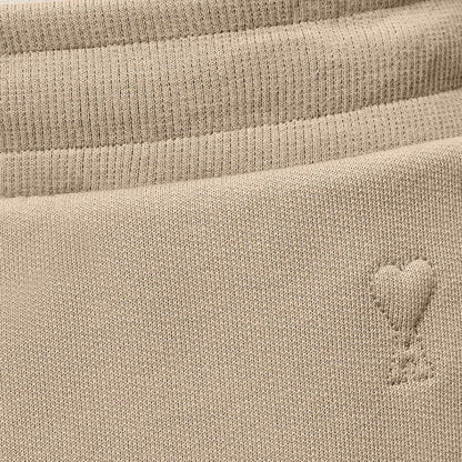 [Ami Paris] Small ADC Embossed ShortsShortsAmi ParisDPUS Designer OutletTaupeXS[Ami Paris] Small ADC Embossed Shorts