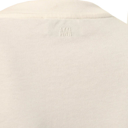 [Ami Paris] Small Embossed Ami De Coeur TshirtT-ShirtsAmi ParisDPUS Designer Outlet3666598751969Creamy WhiteXS[Ami Paris] Small Embossed Ami De Coeur Tshirt