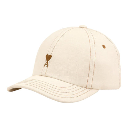 [Ami Paris] Tobacco Ami De Coeur Embroidery CapCaps & HatsAmi ParisDPUS Designer OutletUCP264.DE0134-1363666598891429White/Cream[Ami Paris] Tobacco Ami De Coeur Embroidery Cap
