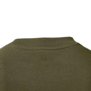 AMI Paris Tonal Logo T-Shirt in LodenT-ShirtsAMI ParisDPUS Designer Outlet3666598563562XSAMI Paris Tonal Logo T-Shirt in Loden