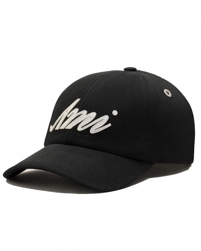 Ami Paris Felt Patch Cap