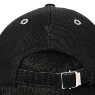 Ami Paris Felt Patch Cap