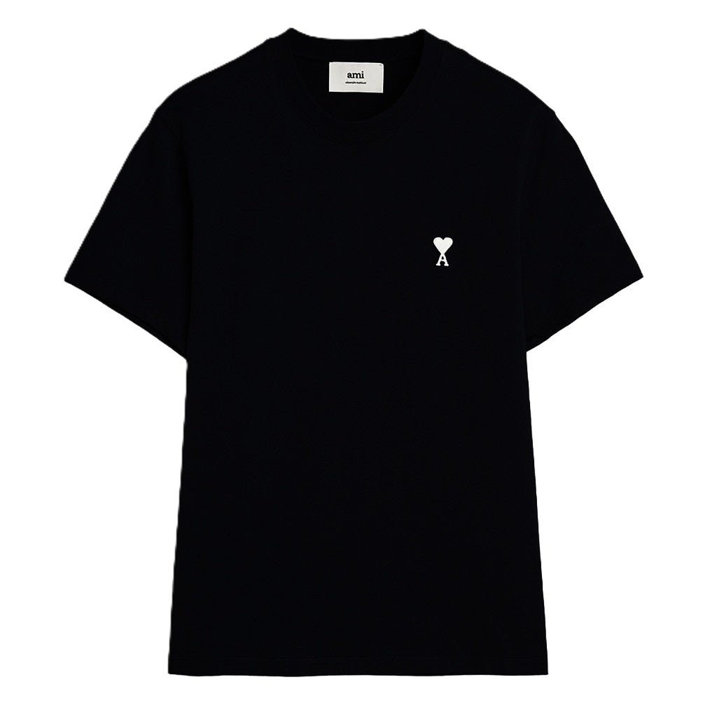 [Ami Paris] White Heart Light Cotton Classic Fit T-ShirtT-ShirtAmi ParisDPUS Designer OutletBlackXS[Ami Paris] White Heart Light Cotton Classic Fit T-Shirt