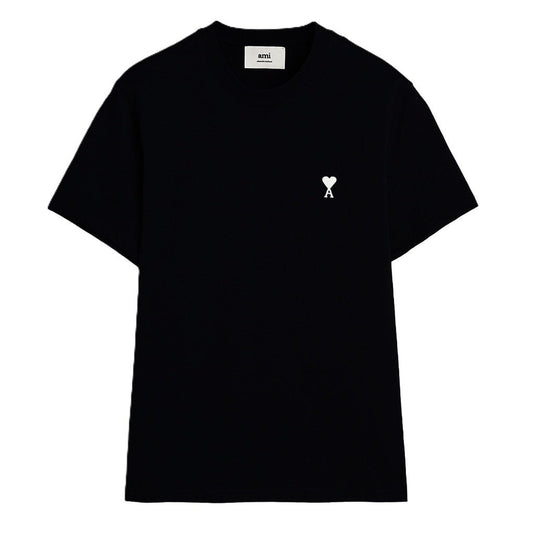 [Ami Paris] White Heart Light Cotton Classic Fit T-ShirtT-ShirtAmi ParisDPUS Designer OutletBlackXS[Ami Paris] White Heart Light Cotton Classic Fit T-Shirt