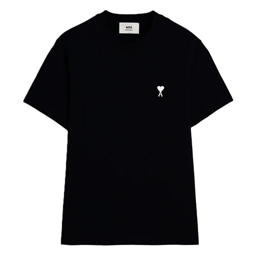 [Ami Paris] White Heart Light Cotton Classic Fit T-Shirt