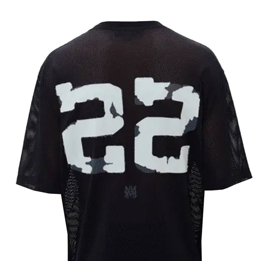 [Amiri] 22 Mesh T-ShirtT-ShirtAmiriDPUS Designer Outlet191846457407BlackM[Amiri] 22 Mesh T-Shirt