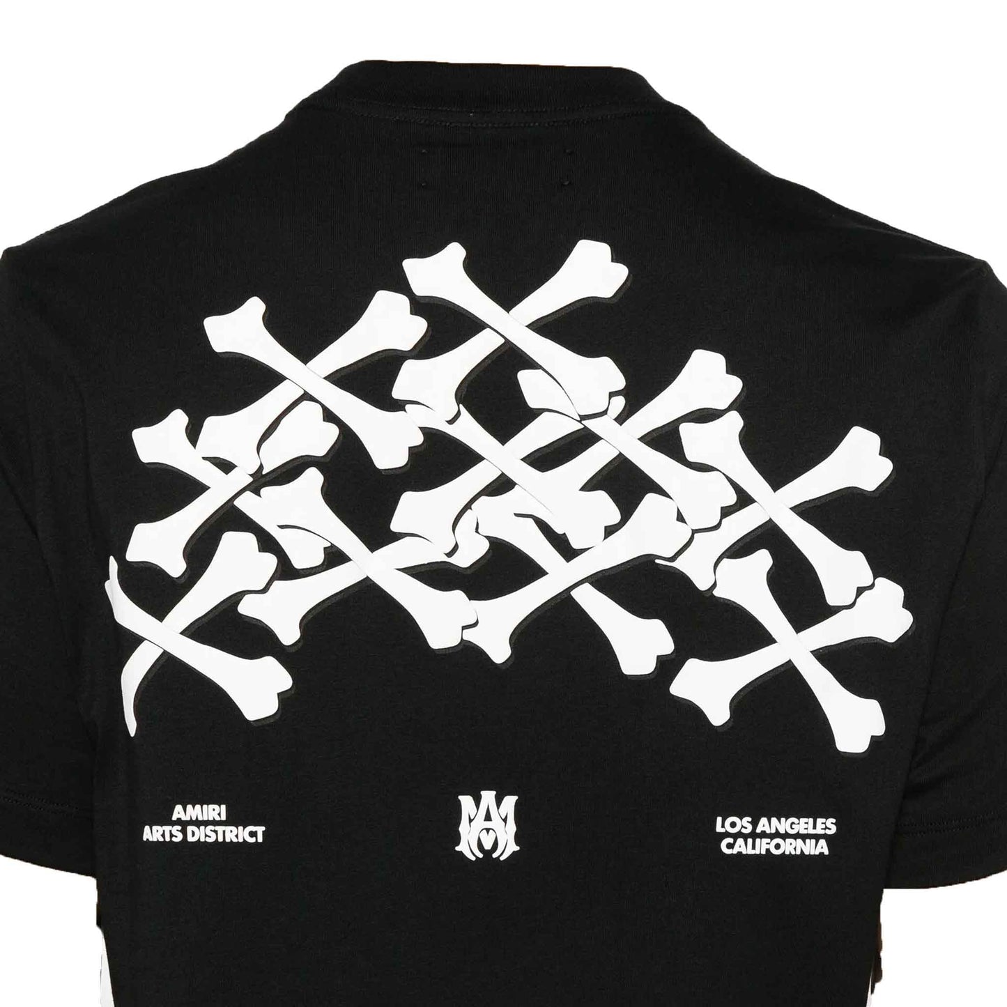 Amiri Bones Stacked T-Shirt in Black