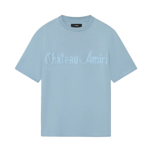 [Amiri] Chateau Amiri Tonal TeeT-ShirtsAmiriDPUS Designer OutletSteelXS[Amiri] Chateau Amiri Tonal Tee