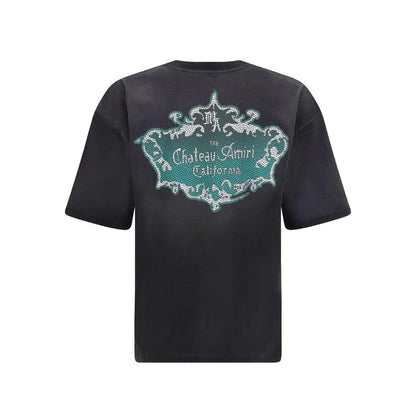 [Amiri] Chateau Crest Oversized TeeAmiriDPUS Designer Outlet197916823608BlackXS[Amiri] Chateau Crest Oversized Tee