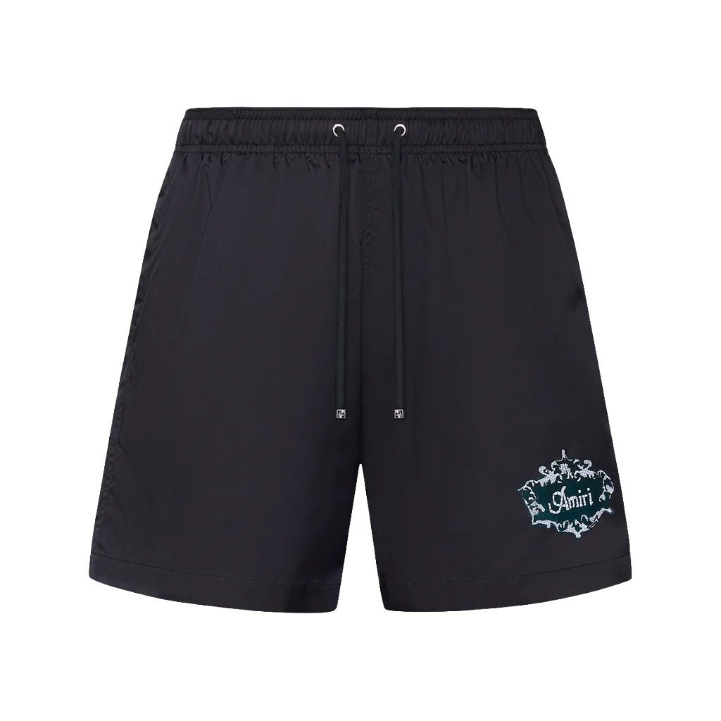 [Amiri] Chateau Crest Swim TrunkAmiriDPUS Designer OutletBlackXS[Amiri] Chateau Crest Swim Trunk