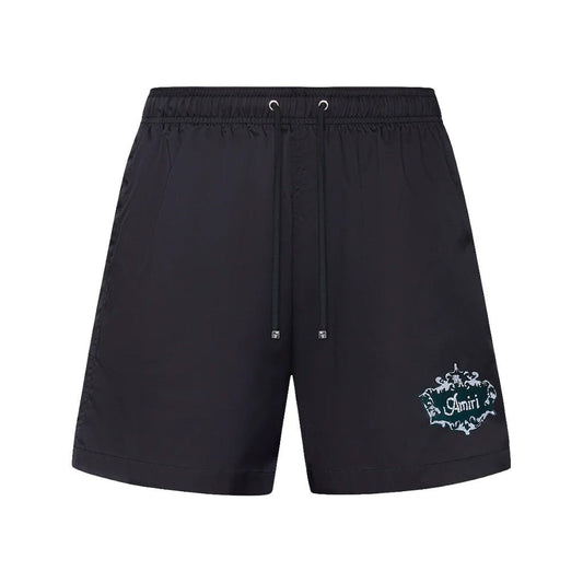 [Amiri] Chateau Crest Swim TrunkAmiriDPUS Designer OutletBlackXS[Amiri] Chateau Crest Swim Trunk