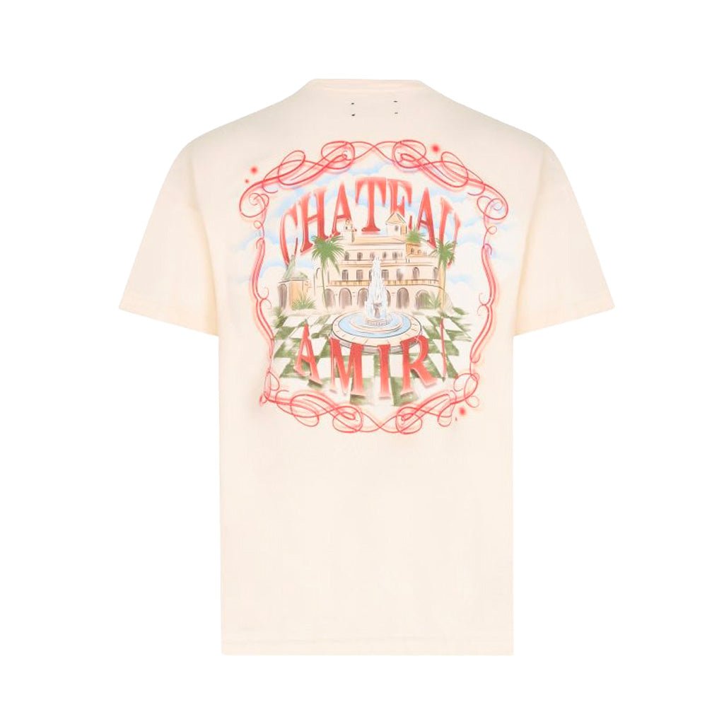 [Amiri] Chateau Sketch Oversized TeeT-ShirtsAmiriDPUS Designer Outlet197916250954IvoryXS[Amiri] Chateau Sketch Oversized Tee