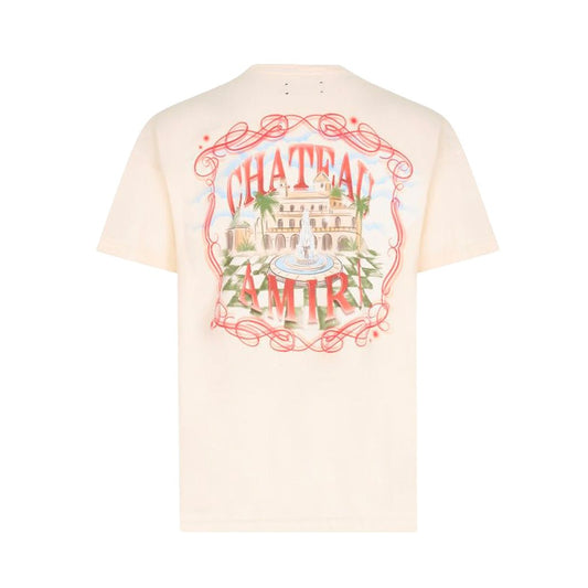 [Amiri] Chateau Sketch Oversized TeeT-ShirtsAmiriDPUS Designer Outlet197916250954IvoryXS[Amiri] Chateau Sketch Oversized Tee