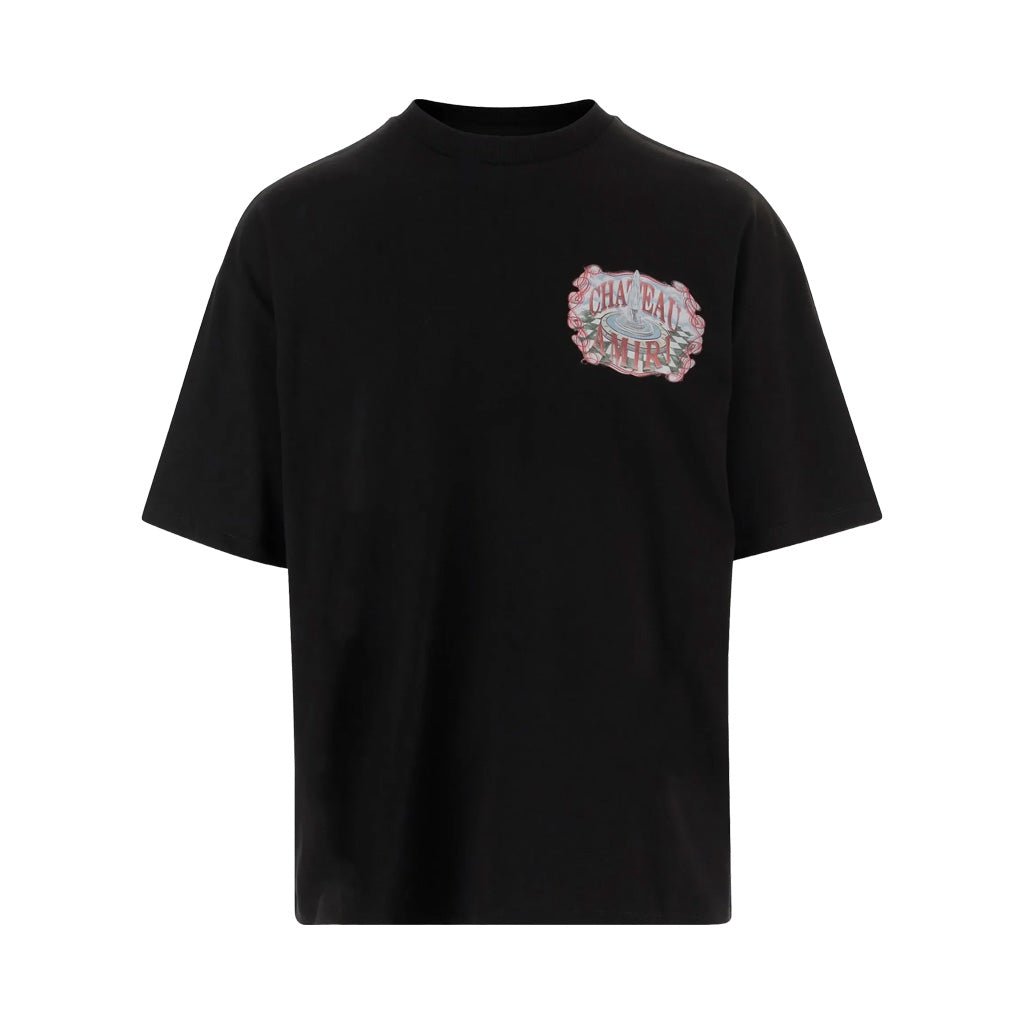 [Amiri] Chateau Sketch Oversized TeeT-ShirtsAmiriDPUS Designer Outlet197916257090BlackXS[Amiri] Chateau Sketch Oversized Tee