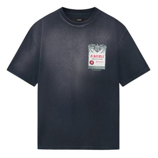 [Amiri] Chateau Stamp Oversized TeeT-ShirtsAmiriDPUS Designer Outlet197916822908BlackXS[Amiri] Chateau Stamp Oversized Tee