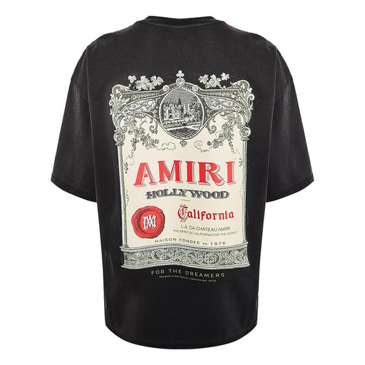 [Amiri] Chateau Stamp Oversized TeeT-ShirtsAmiriDPUS Designer Outlet197916822908BlackXS[Amiri] Chateau Stamp Oversized Tee