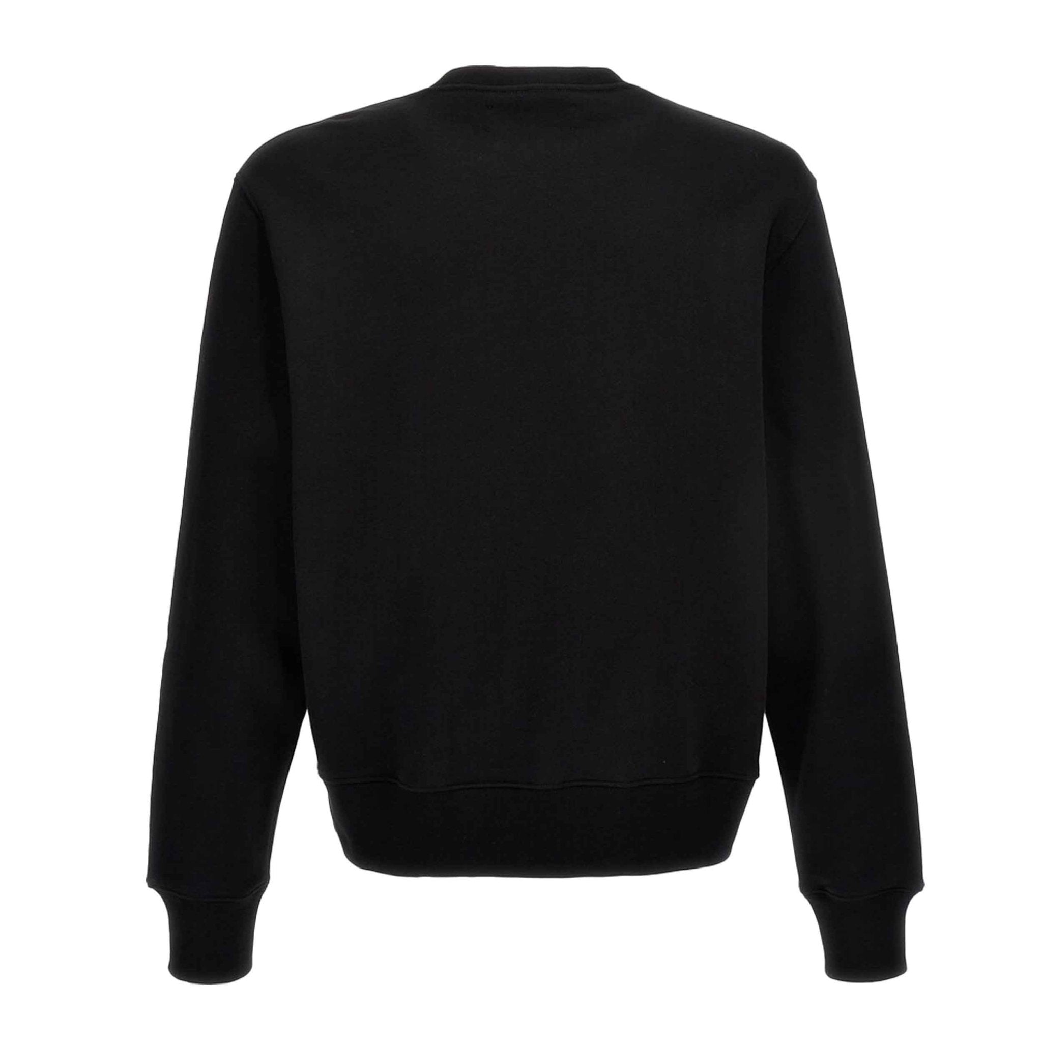 Amiri Cheetah Logo Crewneck Sweatshirt in Black