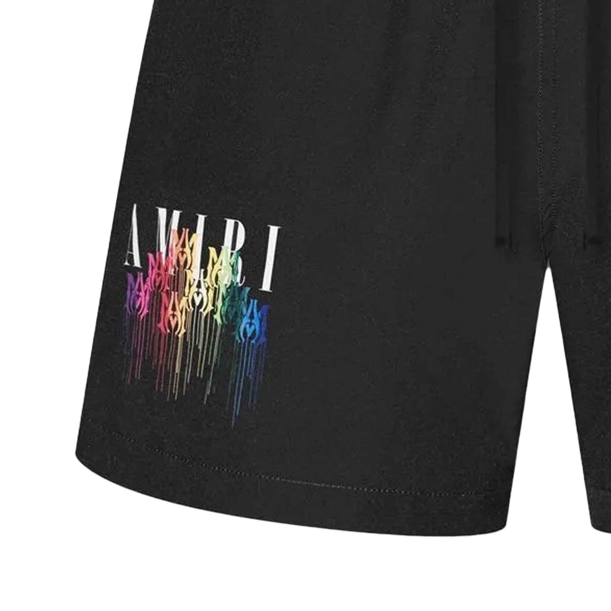 Amiri College Drip Swimtrunks in Black