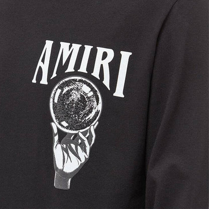[Amiri] Crystal Ball Long Sleeve T-ShirtT-ShirtAmiriDPUS Designer Outlet191846421613BlackXS[Amiri] Crystal Ball Long Sleeve T-Shirt