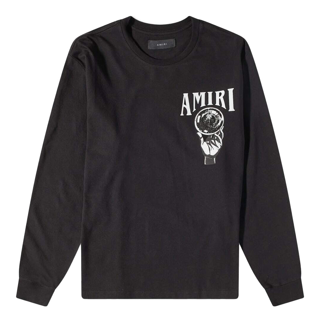 [Amiri] Crystal Ball Long Sleeve T-ShirtT-ShirtAmiriDPUS Designer Outlet191846421613BlackXS[Amiri] Crystal Ball Long Sleeve T-Shirt