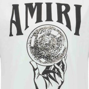 Amiri Crystal Ball T-Shirt in WhiteT-ShirtsAmiriDPUS191846421750XSAmiri Crystal Ball T-Shirt in White