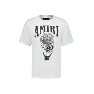 Amiri Crystal Ball T-Shirt in WhiteT-ShirtsAmiriDPUS191846421750XSAmiri Crystal Ball T-Shirt in White