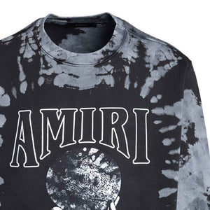 Amiri Crystal Ball Tie - Dye Crewneck Sweat in BlackSweatshirtsAmiriDPUS191846423617XLAmiri Crystal Ball Tie - Dye Crewneck Sweat in Black