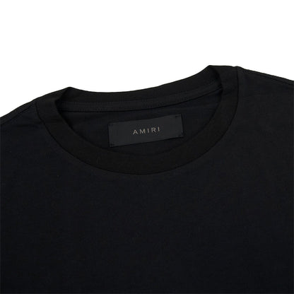 [Amiri] Floral Logo T-ShirtT-ShirtAmiriDPUS Designer Outlet191846477740BlackS[Amiri] Floral Logo T-Shirt