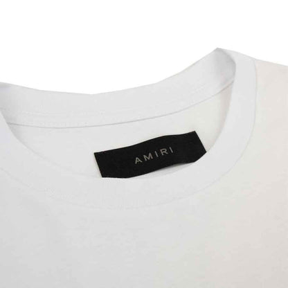 [Amiri] Floral Logo T-ShirtT-ShirtAmiriDPUS Designer Outlet191846477865WhiteXS[Amiri] Floral Logo T-Shirt