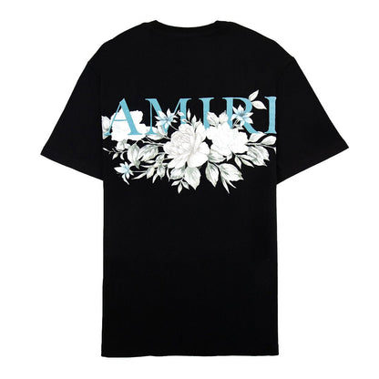 [Amiri] Floral Logo T-ShirtT-ShirtAmiriDPUS Designer Outlet191846477865WhiteXS[Amiri] Floral Logo T-Shirt
