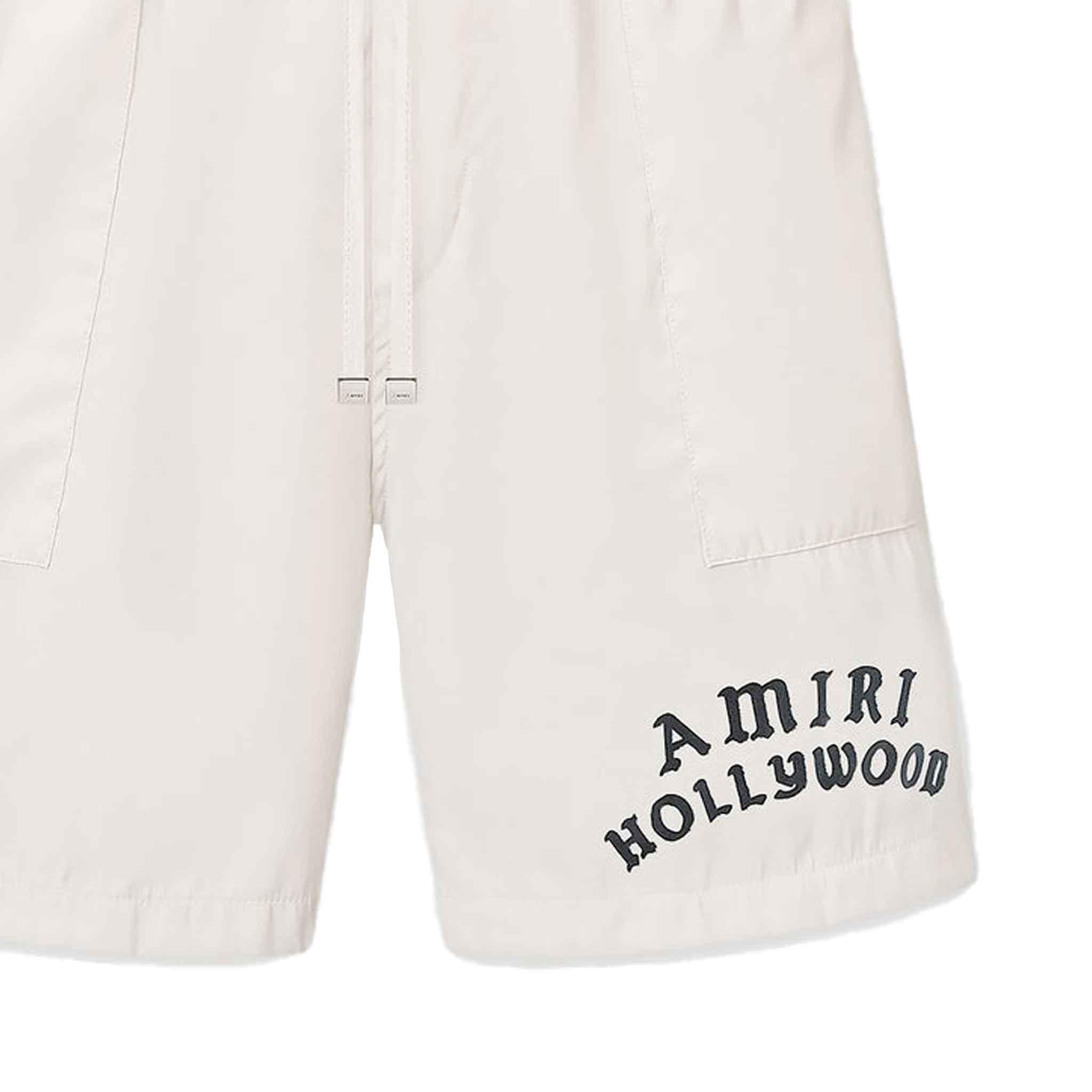 Amiri Hollywood Shorts in Alabaster
