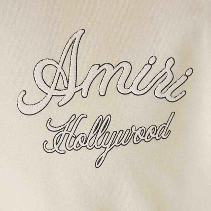Amiri Hollywood T-Shirt in Alabaster