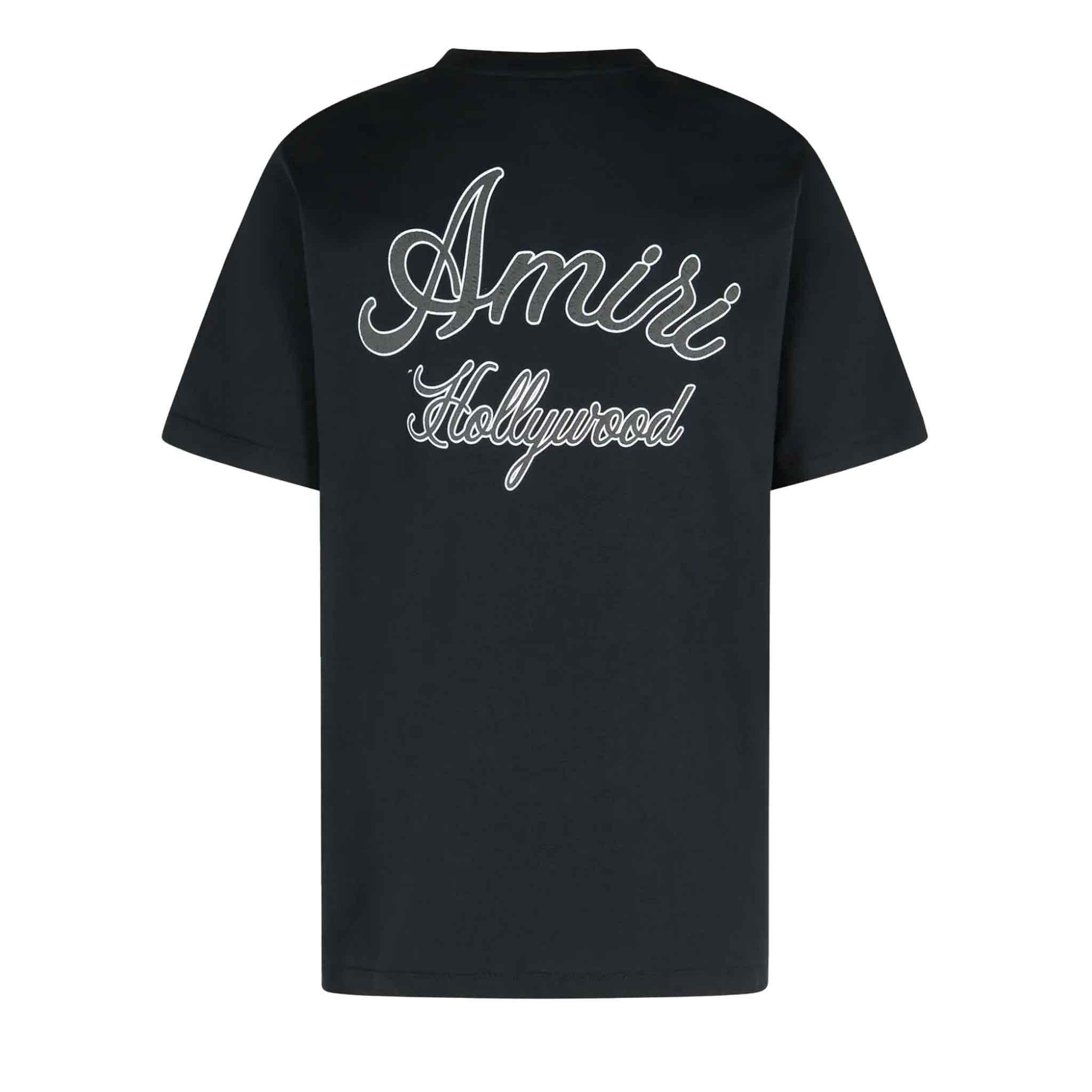 Amiri Hollywood T-Shirt in Black