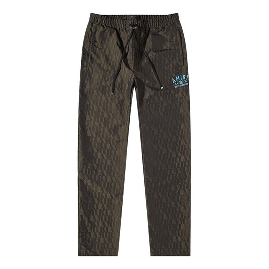 Amiri Jacquard Track PantsTrousers & ShortsAmiriDPUS Designer Outlet191846355956Black/Loden56Amiri Jacquard Track Pants