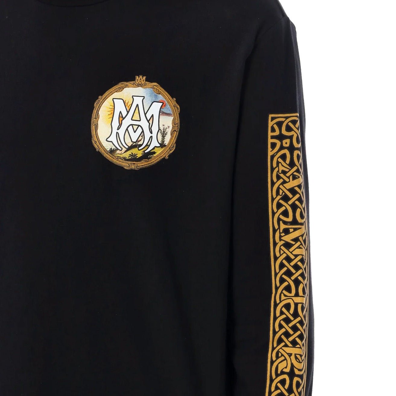 Amiri Landscape Frame Long Sleeve T-Shirt in BlackT-ShirtsAmiriDPUSXSAmiri Landscape Frame Long Sleeve T-Shirt in Black