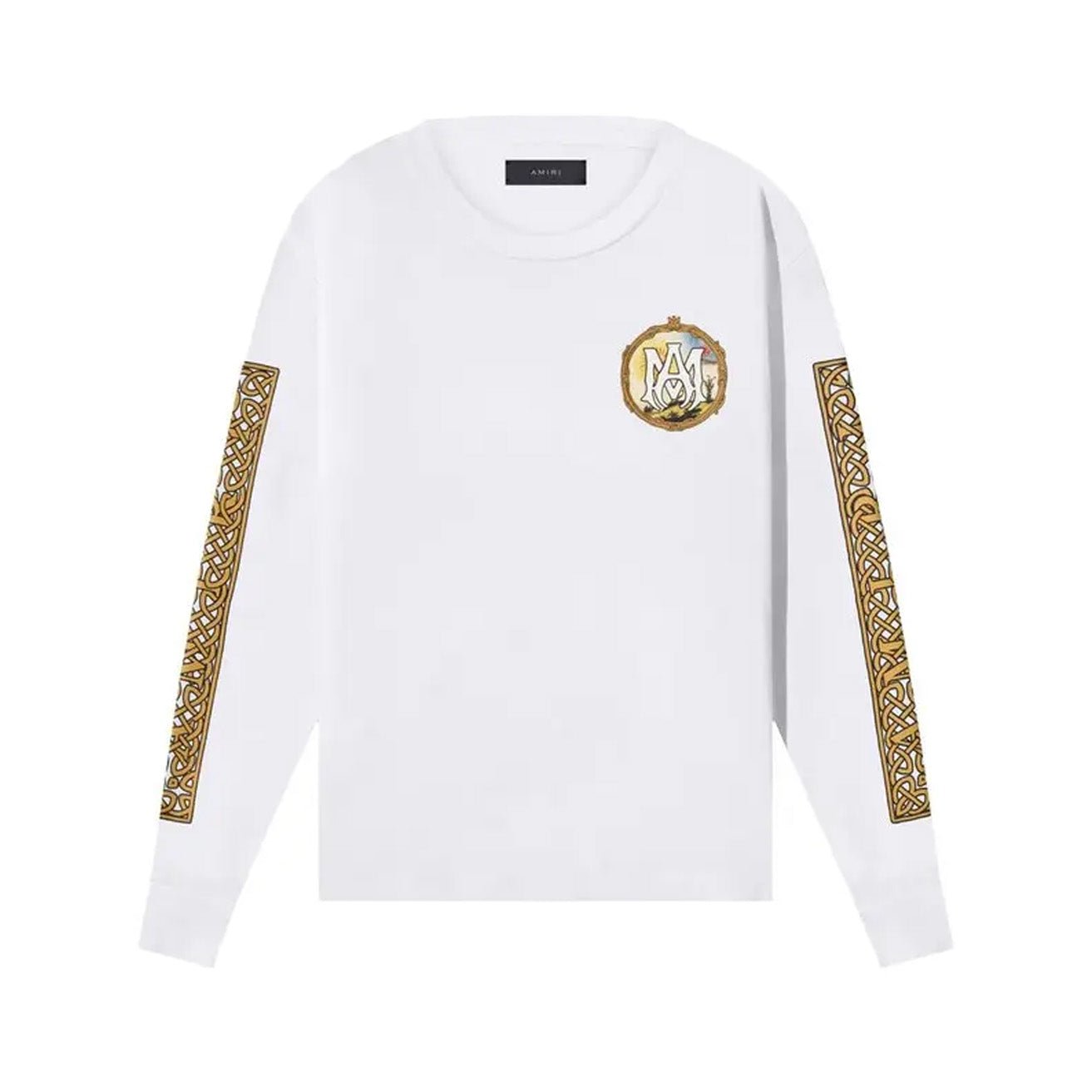 Amiri Landscape Frame Long Sleeve T-Shirt in WhiteT-ShirtsAmiriDPUSXSAmiri Landscape Frame Long Sleeve T-Shirt in White