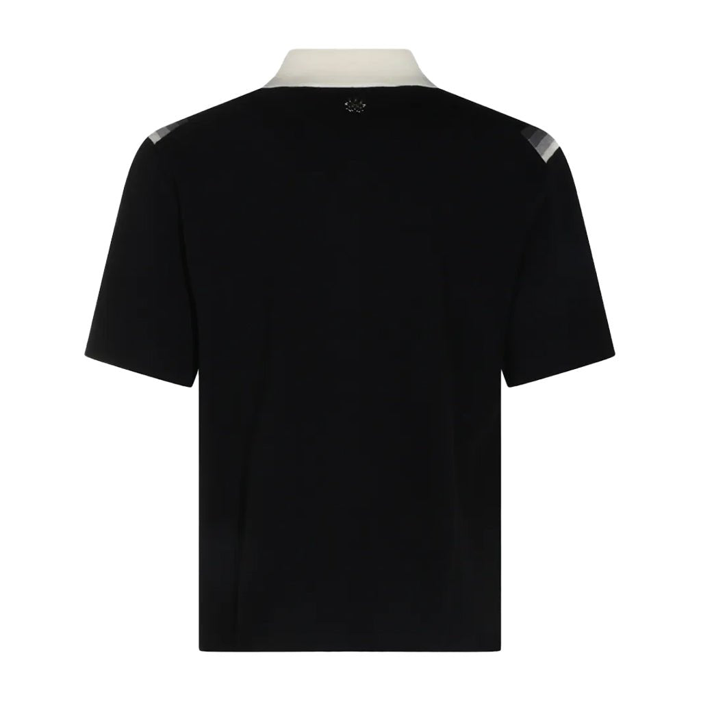 Amiri Lasso Knit ShirtPolosAmiriDPUS Designer OutletAM426KN018-0002-M197916981889BlackMAmiri Lasso Knit Shirt