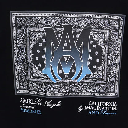Amiri MA Bandana T-Shirt in Black