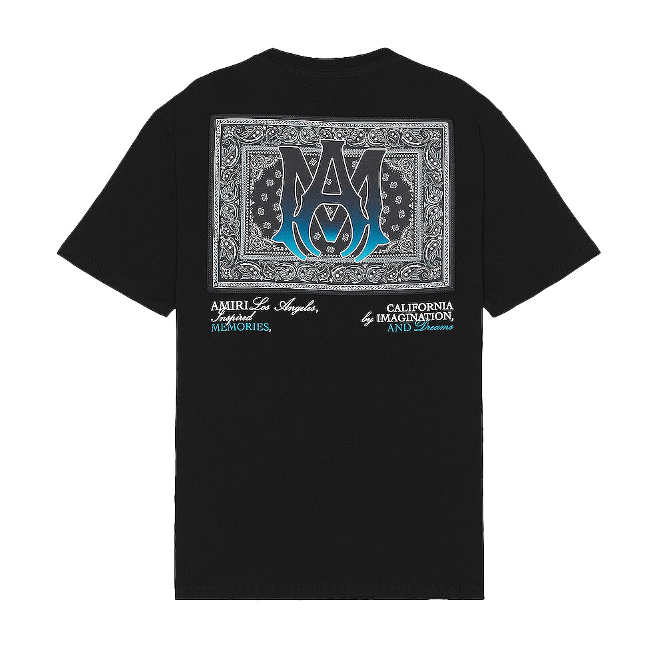 Amiri MA Bandana T-Shirt in Black – DPUS Designer Outlet