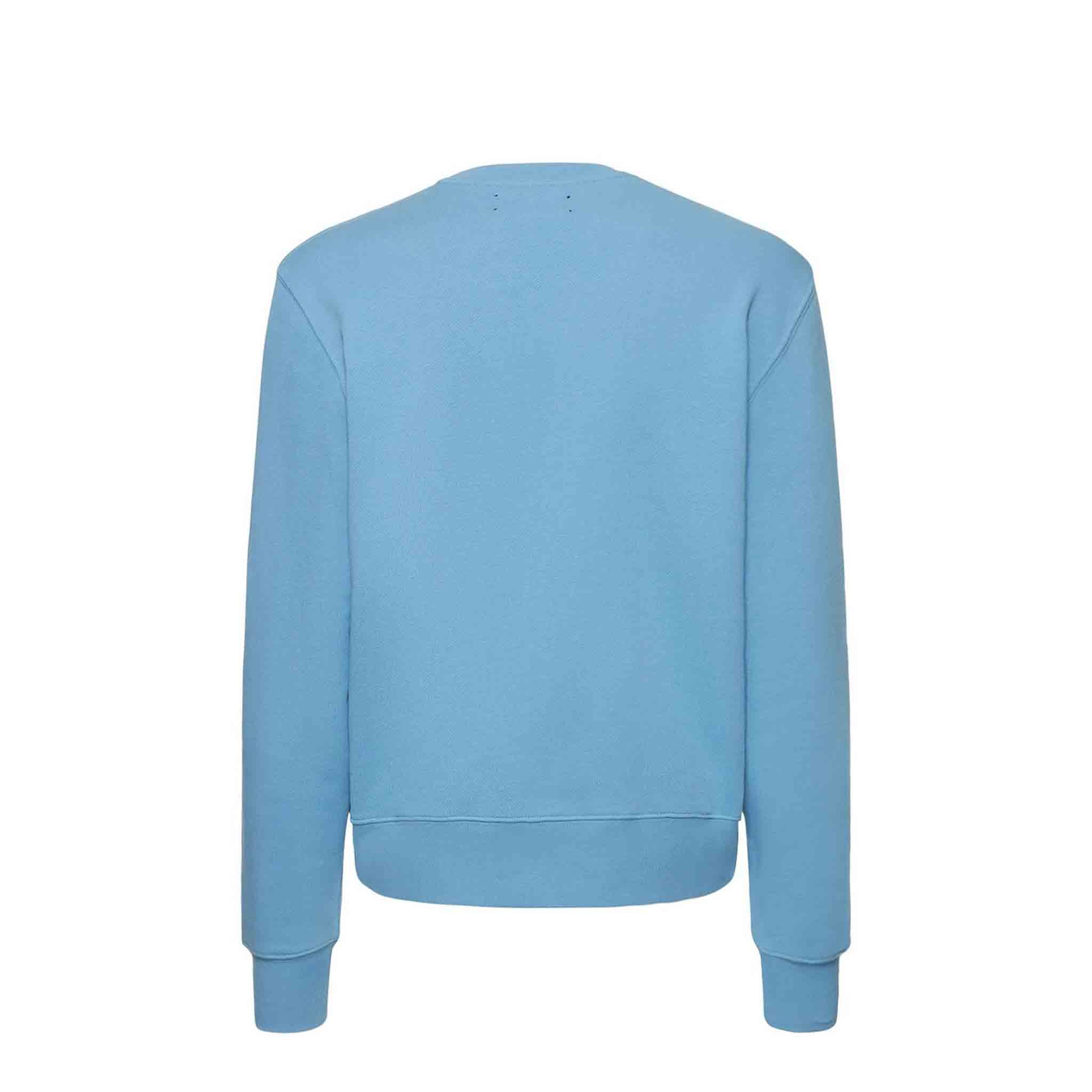 Amiri MA Bar Logo Crewneck Sweat in Carolina BlueHoodiesAmiriDPUSXSAmiri MA Bar Logo Crewneck Sweat in Carolina Blue