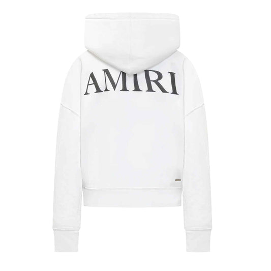 Amiri MA Core Logo Hoodie in White
