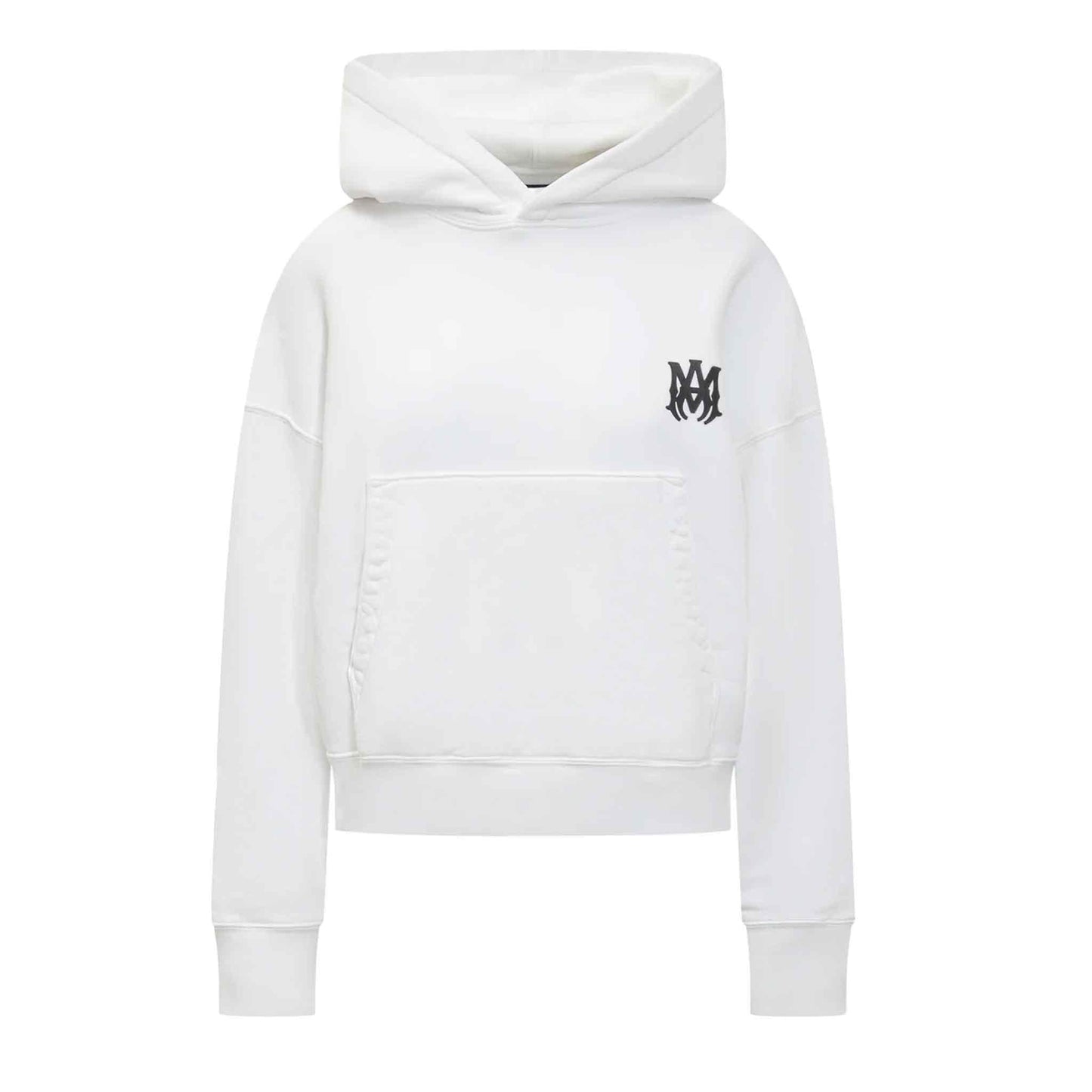 Amiri MA Core Logo Hoodie in White