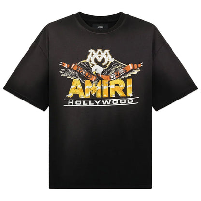 Amiri MA Eagle Oversized TeeT-ShirtAmiriDPUS Designer OutletAMTOJR1200-001-S197916999488BlackSAmiri MA Eagle Oversized Tee