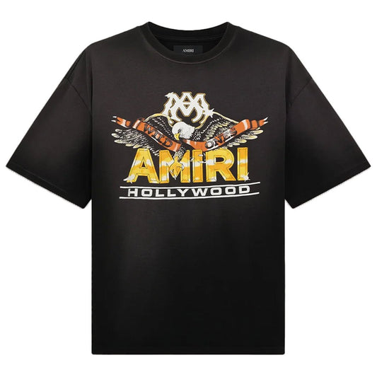 Amiri MA Eagle Oversized TeeT-ShirtAmiriDPUS Designer OutletAMTOJR1200-001-S197916999488BlackSAmiri MA Eagle Oversized Tee